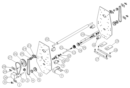 DL 8000 Stepper Gantry