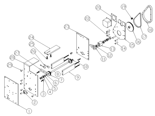 Fabricator Pre 2012 Stepper Carriage