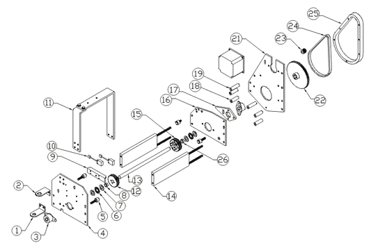 HVAC 8000 Stepper Carriage