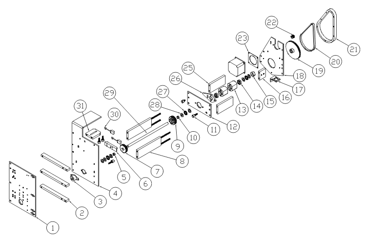 SL 8000 Carriage